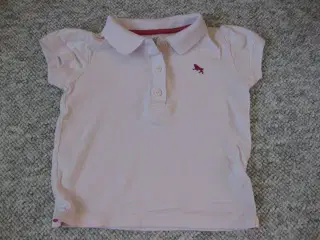 Str. 80, lyserød polo shirt