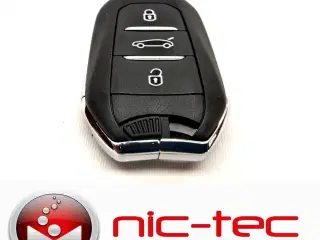 Nøgle for  bla Citroën C3 Picasso , Peugeot 2008, Citroën C3 Aircross. Opel Crossland X Nøgle fri type