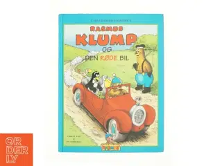 Rasmus Klump og den røde bil af Carla & Vilhelm Hansen (Bog)