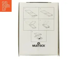 Multi-box opbevaringskasse (str. 34x25x7 cm)