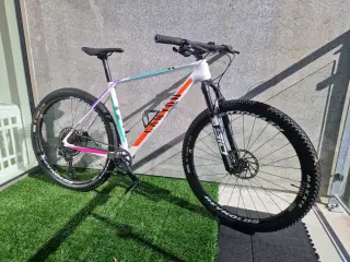 Super lækker Hardtail Mountainbike i Carbon