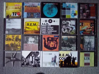 .R.E.M.  CDer sælges stykvis                      