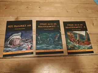 3 stk Tim og Piraterne bøger af Michael Jensen