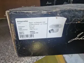 Jacobsen Ø75mm afløb i rustfrit stål.