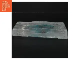 Dekorativ glasblok (str. 20x10x3,5 cm)