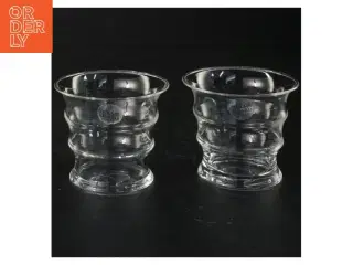 Holmegaard Glas Karen Blixen vaser fyrfadslys stager fra Holmegaard (str. H 7 cm)