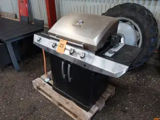 gasgrill med sid
