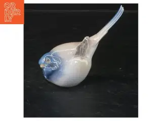 Keramikfugl figur fra B&G (str. 13x11 cm)