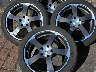 DOTZ alufælge 5x114,3 med sommerdæk 225/25 R18