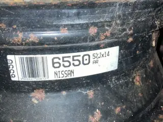 Stål flot sæt ialt (8stk) stål til Nissan