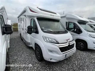 2025 - Elnagh Baron 573   Enkeltsenge over garagen og el-hæve/sænkeseng over siddegruppen - 5 S. selepladser