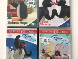 Flere forskellige pingu film sælges