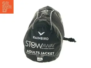 Stowaway regnjakke i taske fra Rainbird (str. 3 xl cm)