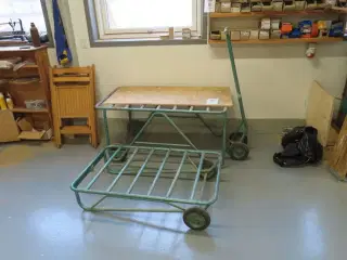 2 stk. Transportvogne
