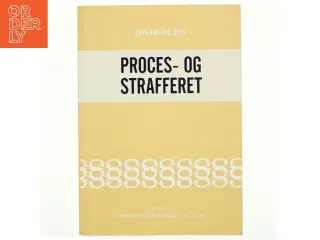Proces- og strafferet
