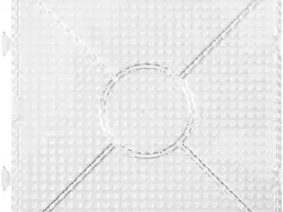 Photo Pearls Perleplade, stor samlefirkant, str. 15x15 cm, medium, klar, 2stk./ 1 pk.
