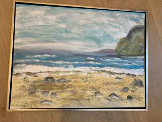 Maleri af strand 
