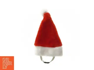 Julemandshat til kæledyr (str. 26 cm)