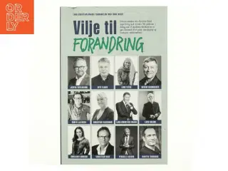 Vilje til forandring af Lars-Christian Brask (Bog)