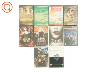 10 forskellige film/serier (DVD)