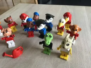 Lego fabuland figurer, vintage lego. Samlet pris