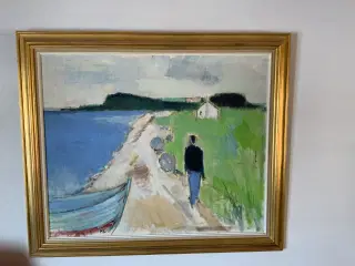 Malerier Knud Eel og Knud Laursen