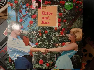Gitte und Rex. LP fra 60erne.