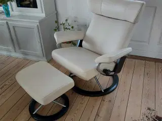 Stressless Jazz signatur læder lænestol. Som ny