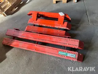 Afskærmning til pallereoler