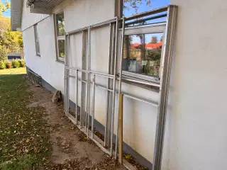 Alu rammer til 2x3 m uden tråd