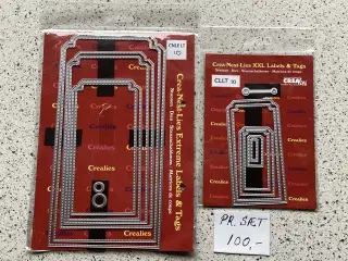 Scrapbook dies, sæt, embossing, punch, mm. Fra