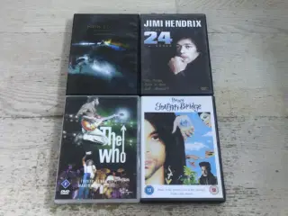 20 MUSIK DVD PINK FLOYD, JIMI HENDRIX, THE Who, PR