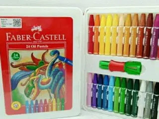 faber castell 24 oil pastels