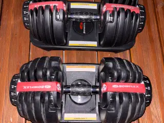 2 x Bowflex 552i 2-24kg justerbare håndvægte 