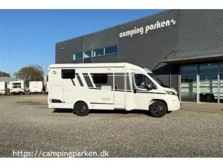 2024 - Carado V337 Pro   Carados populære smalle Van med enkeltsenge og kun 664 cm lang