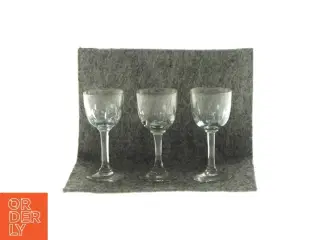 Holmegaard snapseglas (str. Hø: 9 X 4 cm)