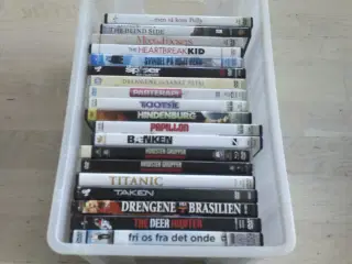 40 DVD  FORSKELLIGE 