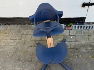 Trip trap stol (1 blå og 1 lyserød) 