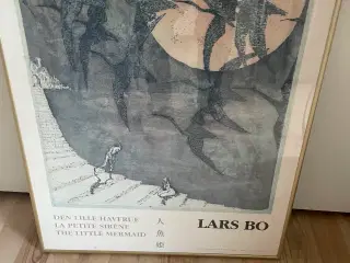 Litografisk tryk af Lars Bo