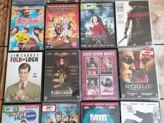DVD film hollywood og nogle Danske. 119stk.