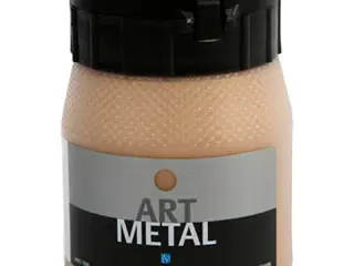 Hobbymaling Metallic, mellem guld(5104), 250ml/ 1 fl.