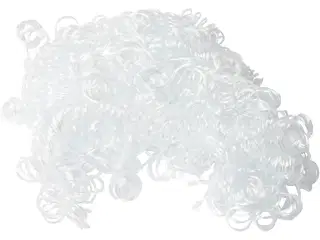 Krølhår, hvid, 15g/ 1 pk.