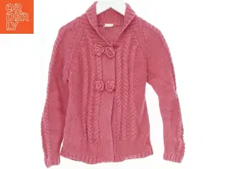 Strikket cardigan i lyserød fra Friends (str. 122)