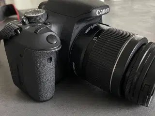 Canon 600D spejlrefleks kamera
