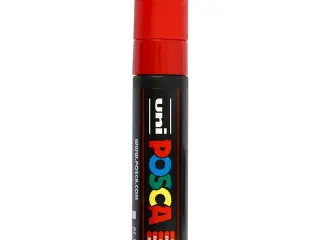 Posca Tusch, PC-17K, streg 15 mm, extra broad, rød, 1 stk.