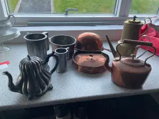 Kobber, messing, tin 