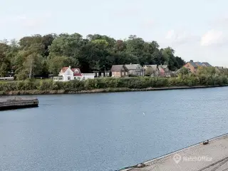 Delvist opvarmet lager ved Odense Havn