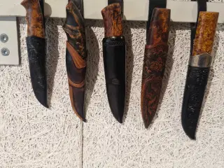 Håndlavede jagt knive 