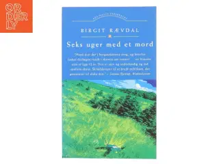 Seks uger med et mord af Birgit Rævdal (Bog)