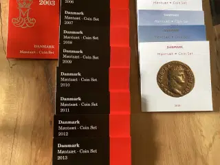 KLG. Dansk møntsæt 2000 - 2019